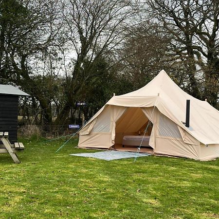 1 Glamping Tent With Kitchen & Electric On Small Family Campsite, No Bedding Supplied Narberth Exterior photo